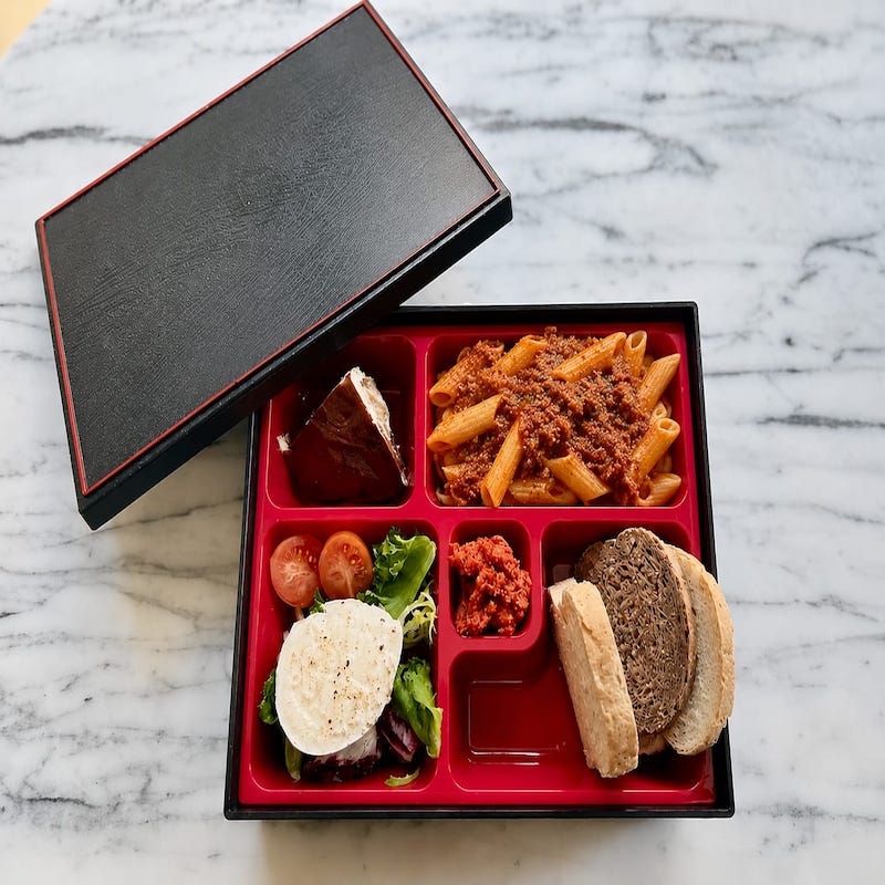 Italian Bento Box (Beef Bolognese Pasta)