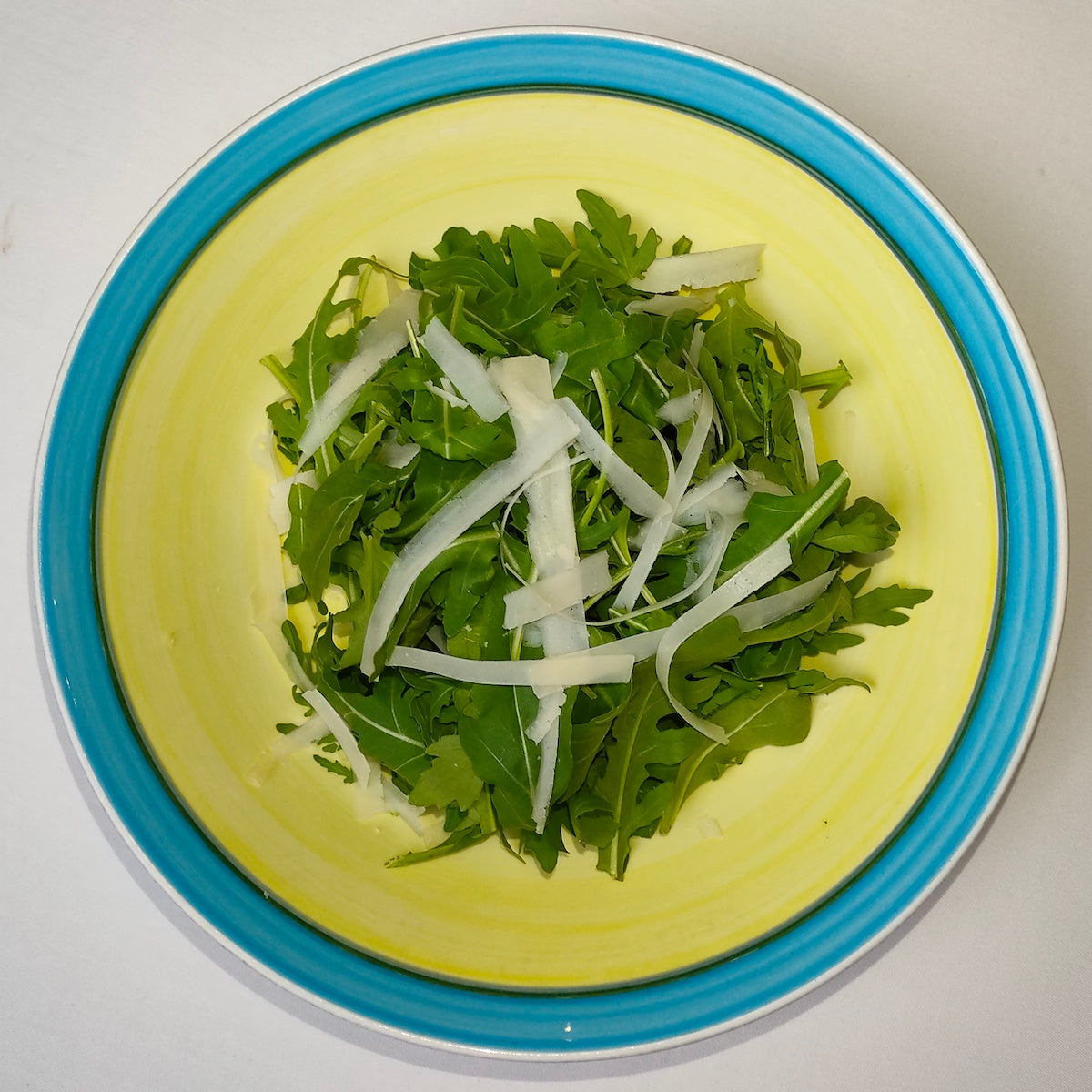 Rocket Salad with shaven Parmigiano Cheese and Balsamic dressing