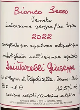 Bianco Secco Quintarelli 2022