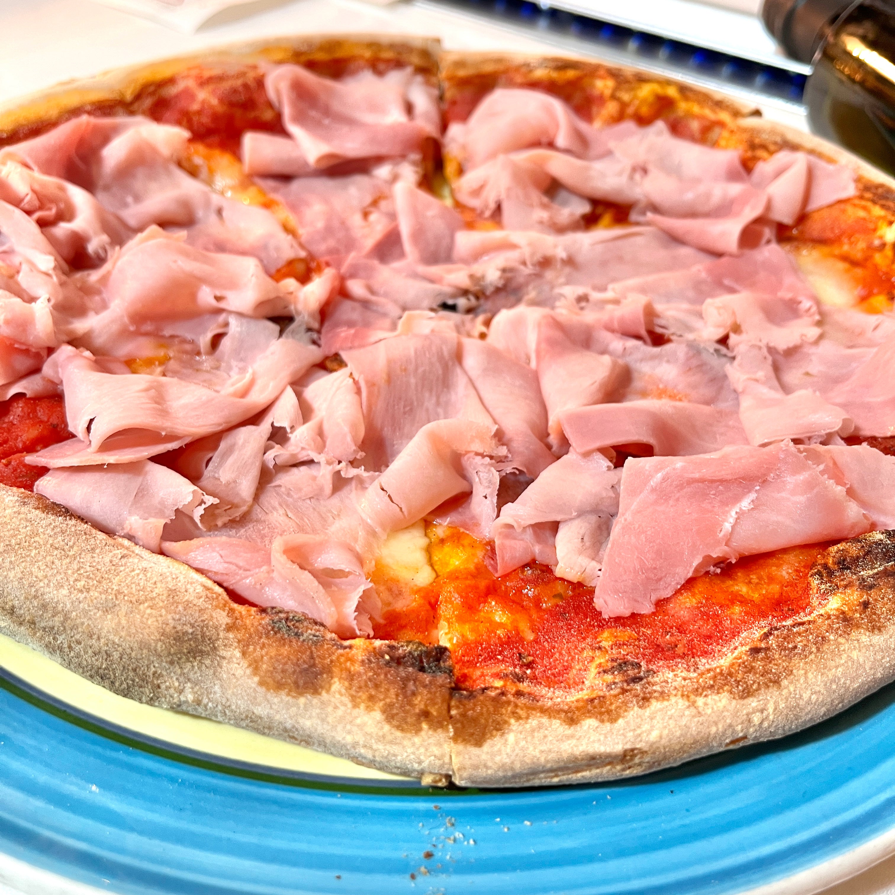 Cooked Ham Pizza