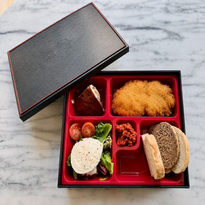 Italian Bento Box (Chicken Milanese)