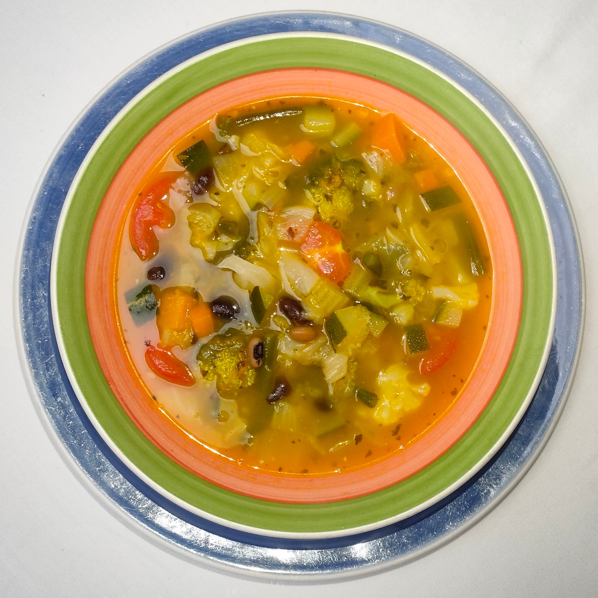 Minestrone Soup (VEGETARIAN) (VEGAN)