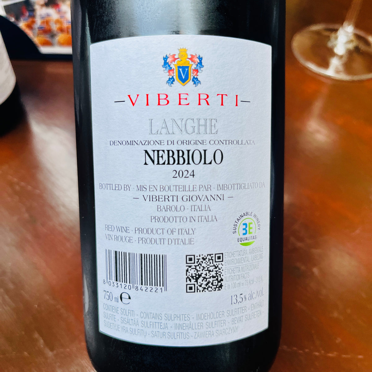 Nebbiolo Langhe Viberti 2024
